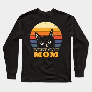 Best cat mom Long Sleeve T-Shirt